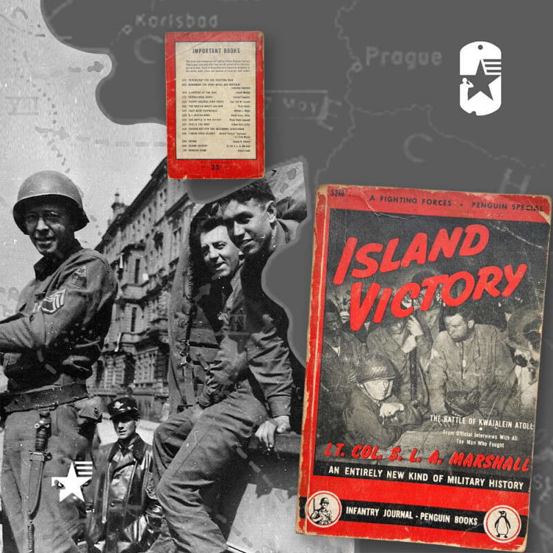 Originální edice S240 ISLAND VICTORY LT.COL. S.L.A.MARSHALL 1945